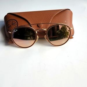 Ray-Ban Round Double Bridge Gold